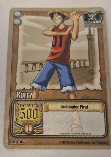 One piece karte c07 - one, ruffy