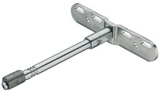 Häfele Tablarträger Regalträger verdeckte Befestigung Bodenträger H3305 massiv