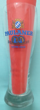 Altes Weizenglas Paulaner München großes 1 Liter Glas 1,1 Kilogramm Höhe 30 cm