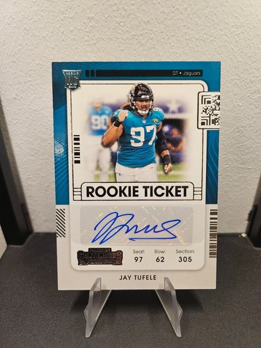 Jay tufele panini contenders - tufele,