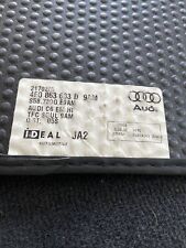 Fußmatten für Audi A6 S6 RS6 C8 Premium Velours Autoteppich Matten Anthrazit 4x