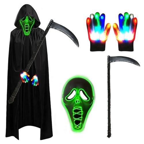 Halloween sensenmann kostüm - sensenmann,