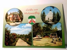 Holzweißig / Bitterfeld / Sachsen-Anhalt. Alte Ansichtskarte / Postkarte farbig,