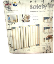 Roba Treppenschutzgitter Türschutzgitter Safety Up 93,5-120,5cm - Beige