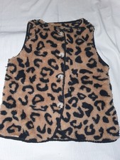 Weste Teddy Leopard Leo Damen