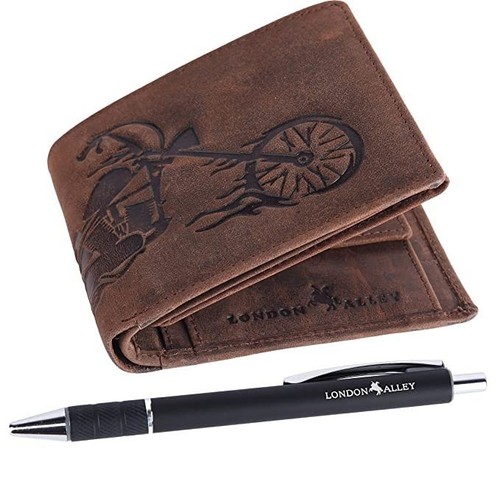 Biker vintage braun leder - biker,