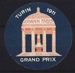 Reklamemarke turin johann - reklamemarke,