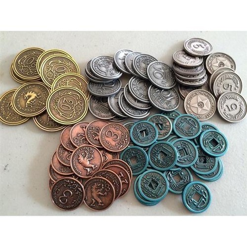 Scythe metal coins - metal,