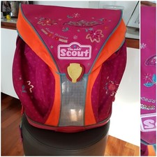 scout  Nano Exklusiv Schulranzen Schulrucksack pink mit Pailletten