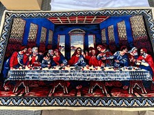 Wandteppich das letzte Abendmahl ca. 106 x 66 cm
