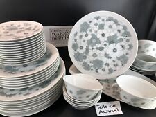 Rosenthal Berlin Botanischer Garten➡️TEILE z AUSWAHL z TOP PREIS➡️Porzellan grau