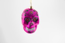  Totenkopf pink Glas