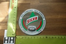 Alter Aufkleber Wintersport BergWandern Klettern Climbing Kompass Compass SILVA