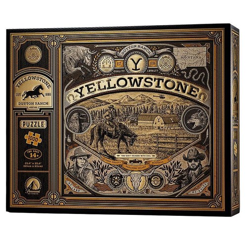 Yellowstone jigsaw puzzle 1000 - yellowstone,