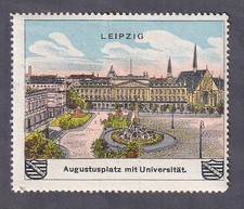 Vignette Reklamemarke um 1910