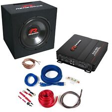 Renegade RBK550XL Basspaket Subwoofer 2-Kanal Class A/B Endstufe Amplifier