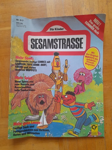 Sesamstraße zeitschrift - sesamstraße,
