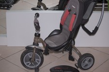 Puky Dreirad Mit Griff Und Schiebe Stange In Schwarz Rot ￼