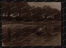 Vintage Photo -1909 -Plau am see-Ludwigslust-Parchim-Plauer See Boot -boy-knabe