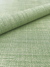 PVC Tischdecke Leinenoptik HELLGRÜN Meterware Wachstuch Breite & Länge wählbar 