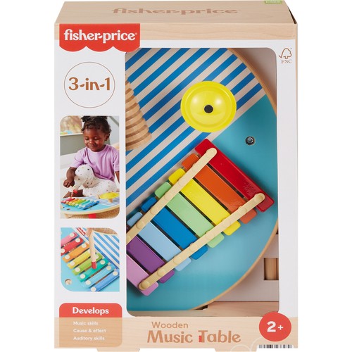 Fisher price holz musiktisch - fisher-price, holz-musiktisch