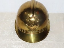 Helm Feuerwehrhelm Messinghelm
