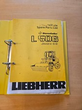 Ersatzteilliste Liebherr L 506