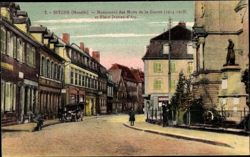 Bitche bitsch lothringen - ak,