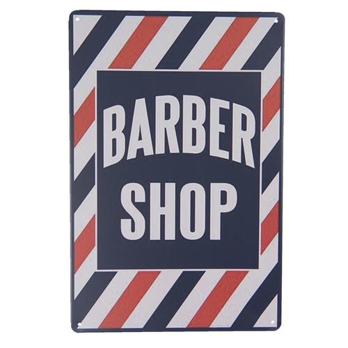 Blechschild barber shop - blechschild, shop"