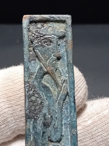 Angelsächsische bronze tafel - bronze,