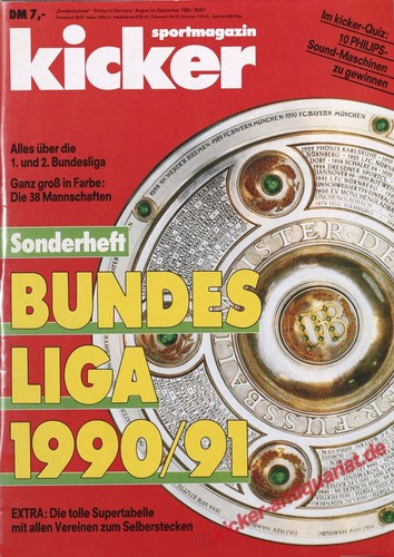 Bundesliga kicker sonderheft - kicker,