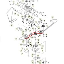Keilriemen 589973901 / 586881201 für Husqvarna Rider RC 318T, RC 320Ts AWD