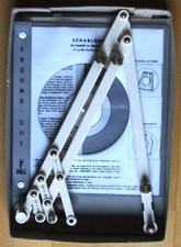 Schnittzeichner FROHNE mit Anleitung, Heften u. Schnittmuster 60ger Jahre - Vint