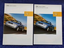 OPEL Astra G Cabrio Prospekt