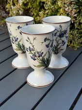 Villeroy & Boch 3 er Set Botanica Trinkbecher auf Fuß  Kakaobecher