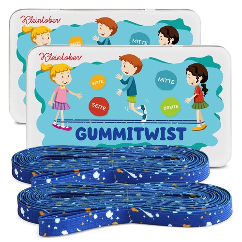 2er set gummitwist kinder zwei - set,