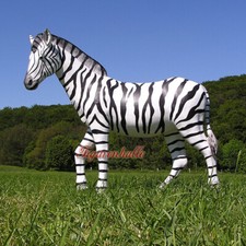Zebra Afrika Figur lebensgroß