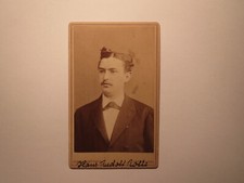 Hans Rudolf role as man / CDV