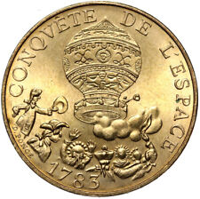 Frankreich - France - Münze - 10 Francs 1983 - Conquête De L'espace 1783 Ballon