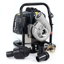 Wiltec Benzin Wasserpumpe 1,4kW 24m³/h Gartenpumpe Garten Pumpe Motorpumpe