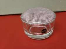 Kleine Dose aus Glas farbiger