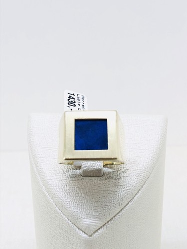 Herrenring mit lapis lazuli - mit,