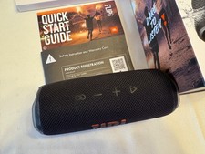 JBL Flip 6 Bluetooth Lautsprecher  Schwarz Wasserfest wie NEU & OVP