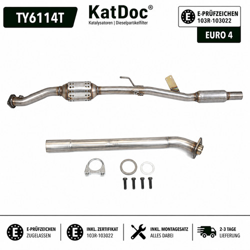 Katalysator toyota rav4 - katalysator,