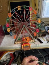 Konvolut Modellbausatz H0 FALLER Riesenrad B-310 + H0 140315 Kettenkarussell