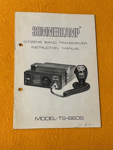 Sommerkamp 660s manual mit - sommerkamp, ts-660s