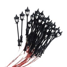 20 Stück Antike Modelleisenbahnen Lichter HO  Spur Warmweiß