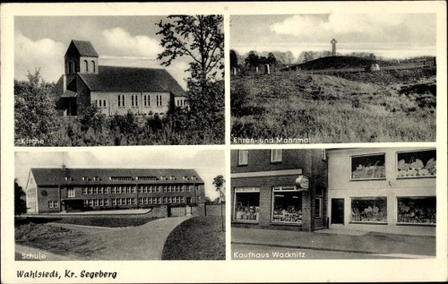 Wahlstedt kreis segeberg - ak,