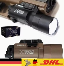X300U 500LM LED-Waffen-Taschenlampe Gun 20mm Picatinny für Gewehr Pistole DE