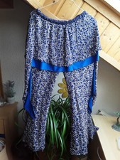 Bauchtanz Kostüm Hose Tribal Fusion Belly Dance Yoga Hose Blau